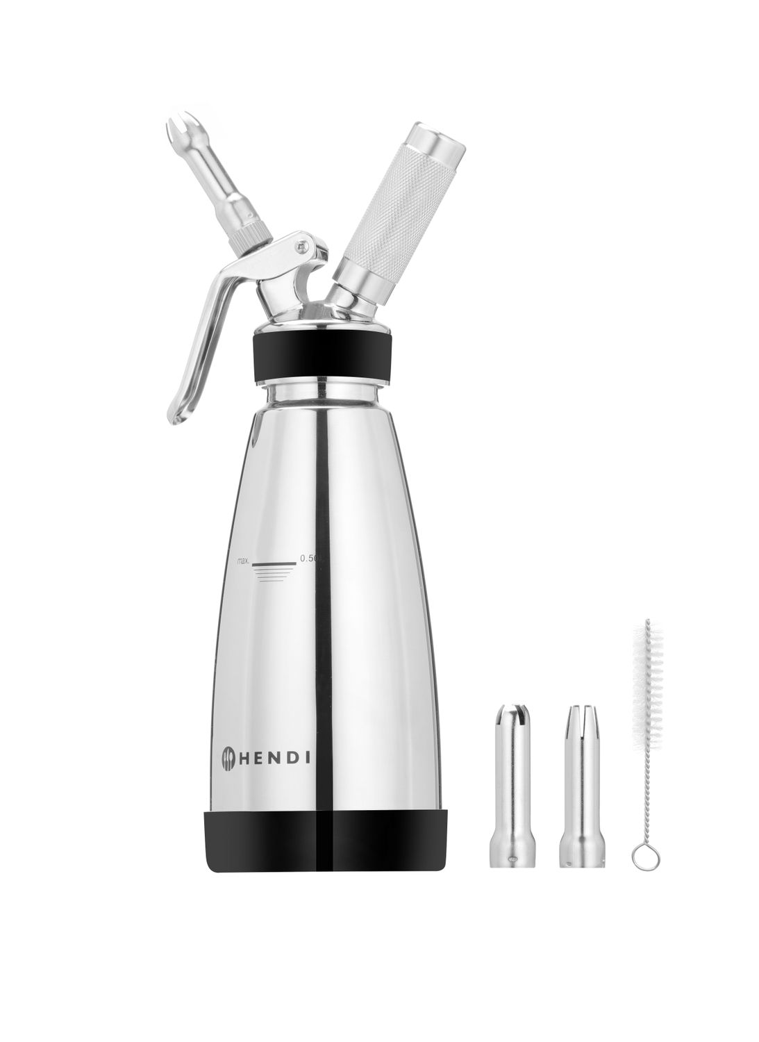 Termo syfon do ciepłych i zimnych sosów, HENDI, 0,5L, ⌀95x(H)275mm - obrazek 7