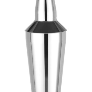 Shaker 3-częściowy Cobbler, BarUp, 0,75L, srebrny, ⌀90x(H)255mm