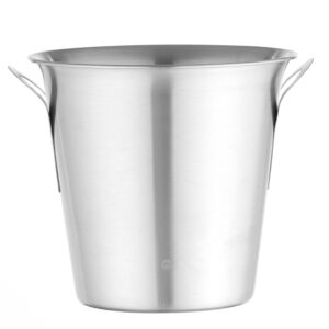 Wiadro do szampana, BarUp, 3,5L, srebrny, ⌀210x(H)210mm