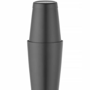 Shaker bostoński Tin-on-Tin, BarUp, 0,8L, czarny, ⌀90mm