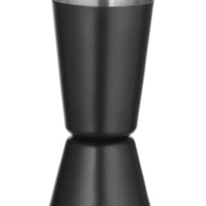 Jigger – miarka barmańska 25/35 ml, BarUp, czarny, ⌀40x(H)75mm