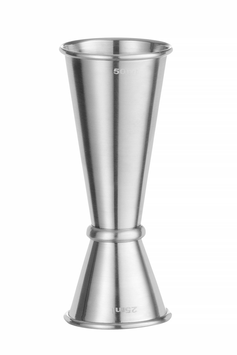 Jigger - miarka barmańska 25/50 ml, BarUp, ⌀44x(H)110mm