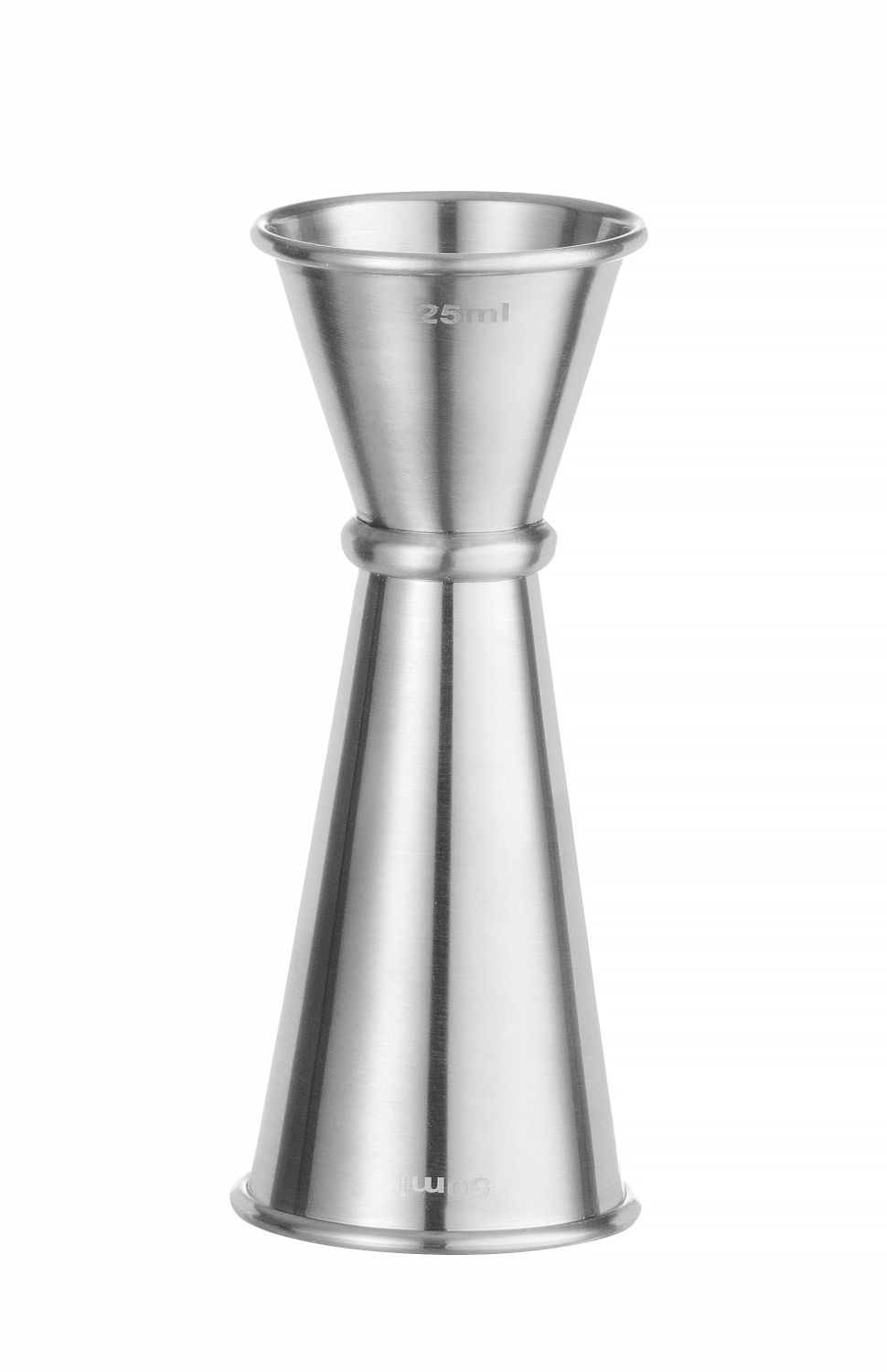 Jigger - miarka barmańska 25/50 ml, BarUp, ⌀44x(H)110mm - obrazek 2