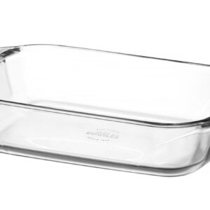 Naczynie żaroodporne OVENCHEF, Duralex, 3L, transparentny, 350x230x(H)66mm