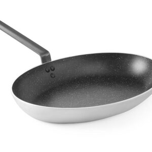 Patelnia do ryb Induction owalna, HENDI, 280x400x(H)55mm