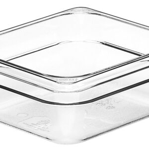 Pojemnik Camwear GN 1/6 z poliwęglanu, Cambro, GN 1/6, 1L, transparentny, 162x176x(H)65mm