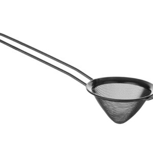 Sitko barmańskie stożkowe, BarUp, czarny, ⌀75x220mm