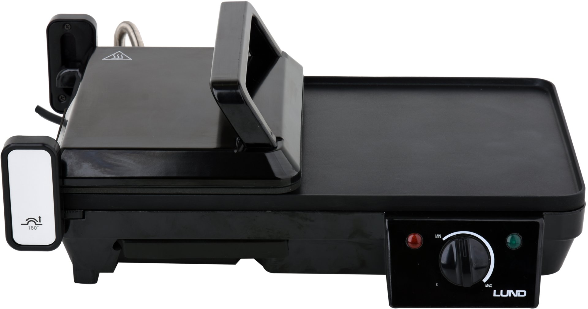 GRILL STOŁOWY EL. 2000W 2W1 40,5X25CM