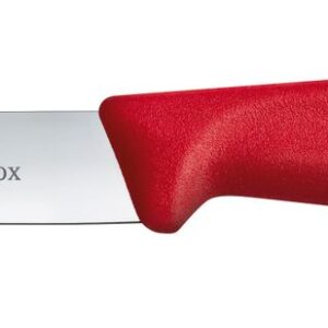 Nóż do jarzyn gładki, Victorinox, czerwony, (L)212mm