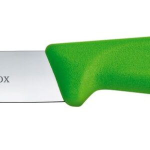 Nóż do jarzyn gładki, Victorinox, zielony, (L)212mm