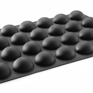 Forma silikonowa SEMI-SPHERE, HENDI, 600x395x(H)35mm, Okrągły