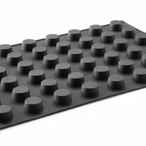 Forma silikonowa MINI-MUFFIN, HENDI, 570x375x(H)25mm, Okrągły