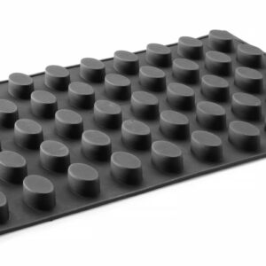 Forma silikonowa OVAL, HENDI, 570x375x(H)20mm, Owalny
