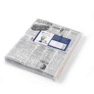 Papier pergaminowy, HENDI, wydruk gazety, 500 szt., 200x250mm
