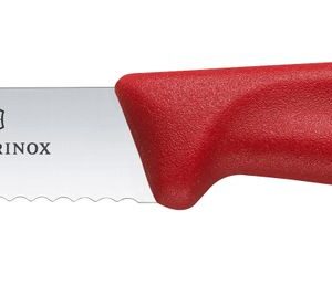 Nóż do sera i kiełbasy, Victorinox, czerwony, (L)219mm