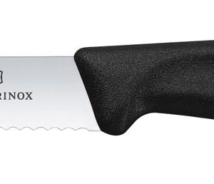 Nóż do sera i kiełbasy, Victorinox, czarny, (L)219mm
