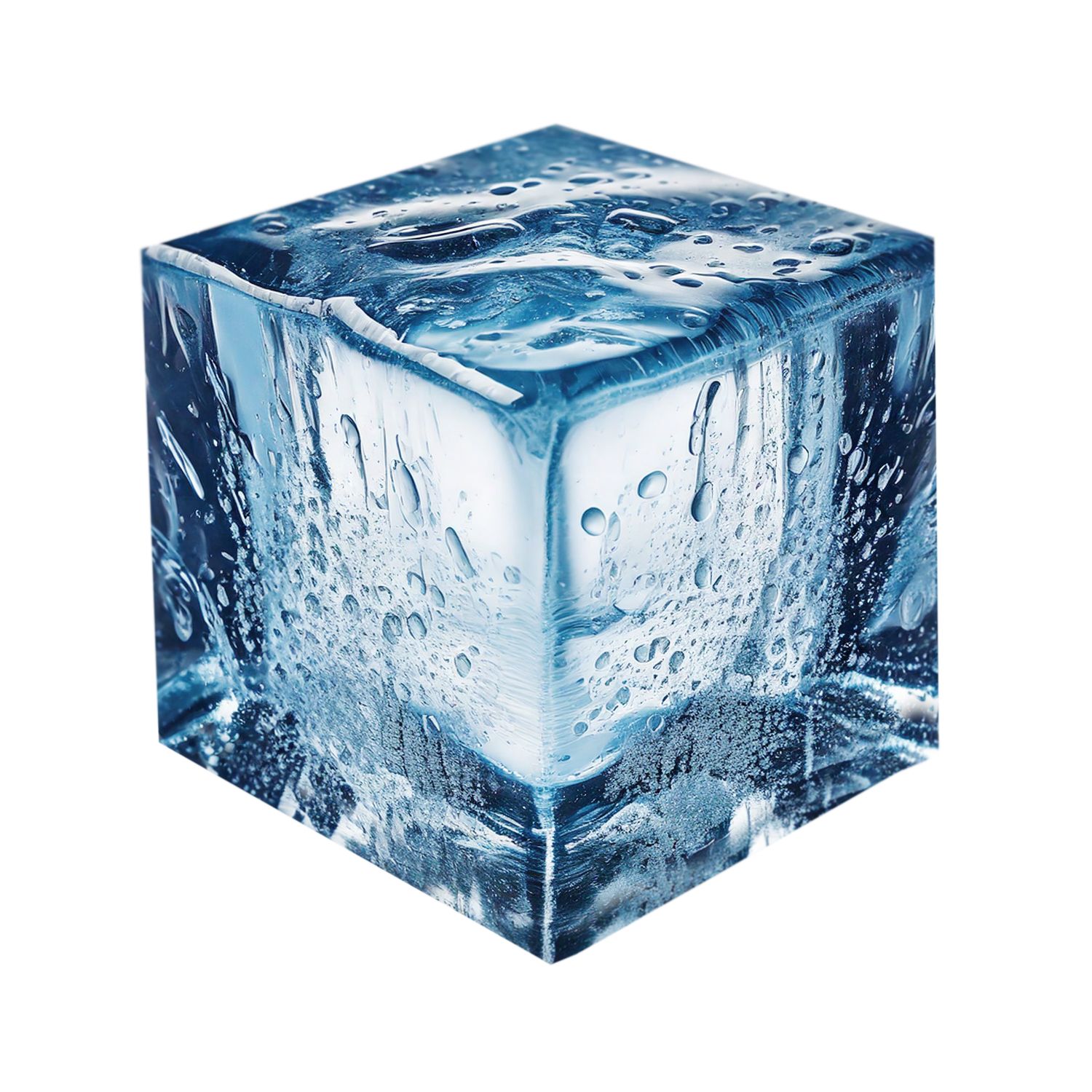 Forma do kostek lodu XL, BarUp, niebieski, 170x110x(H)52mm - obrazek 5