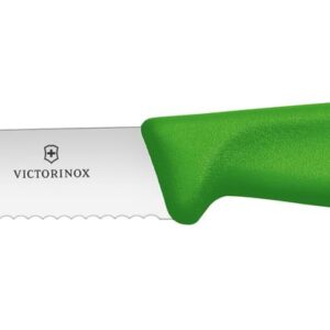 Nóż do steków i pizzy, Victorinox, zielony, (L)232mm