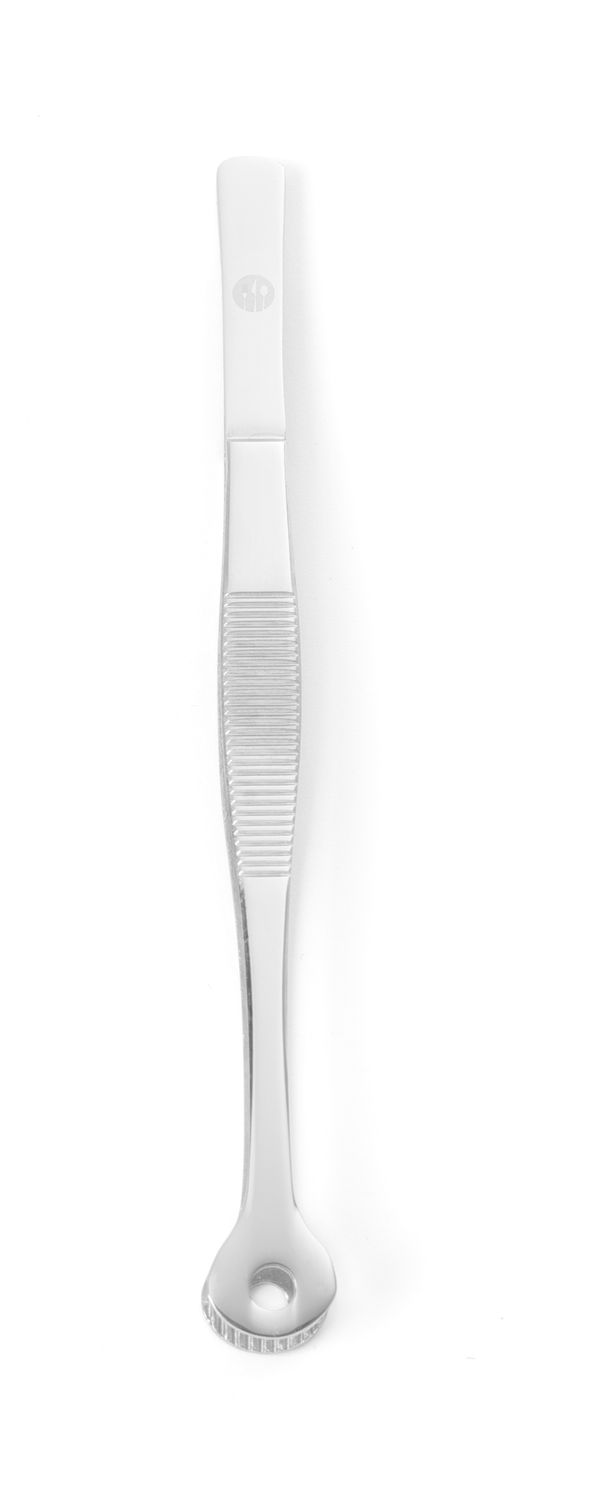 Pęseta z okrągłymi końcówkami, HENDI, (L)150mm - obrazek 3