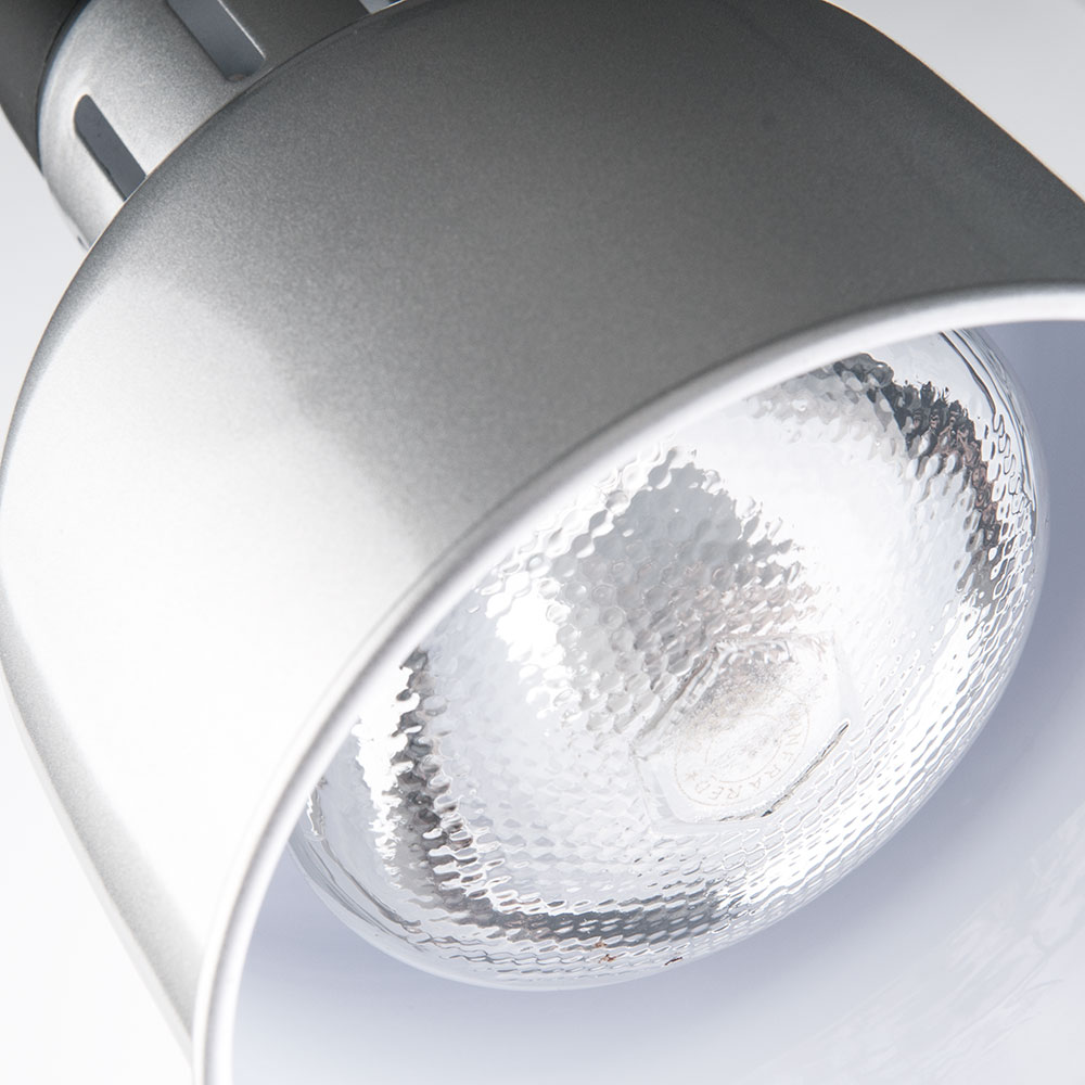 Lampa do podgrzewania potraw wisząca, srebrna, P 0.25 kW, U 230 V - obrazek 2