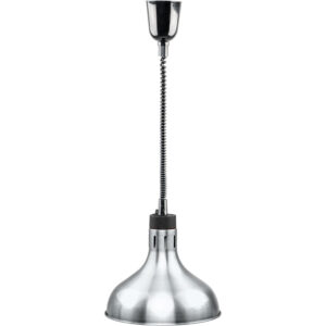 Lampa do podgrzewania potraw wisząca, srebrna, P 0.25 kW, U 230 V