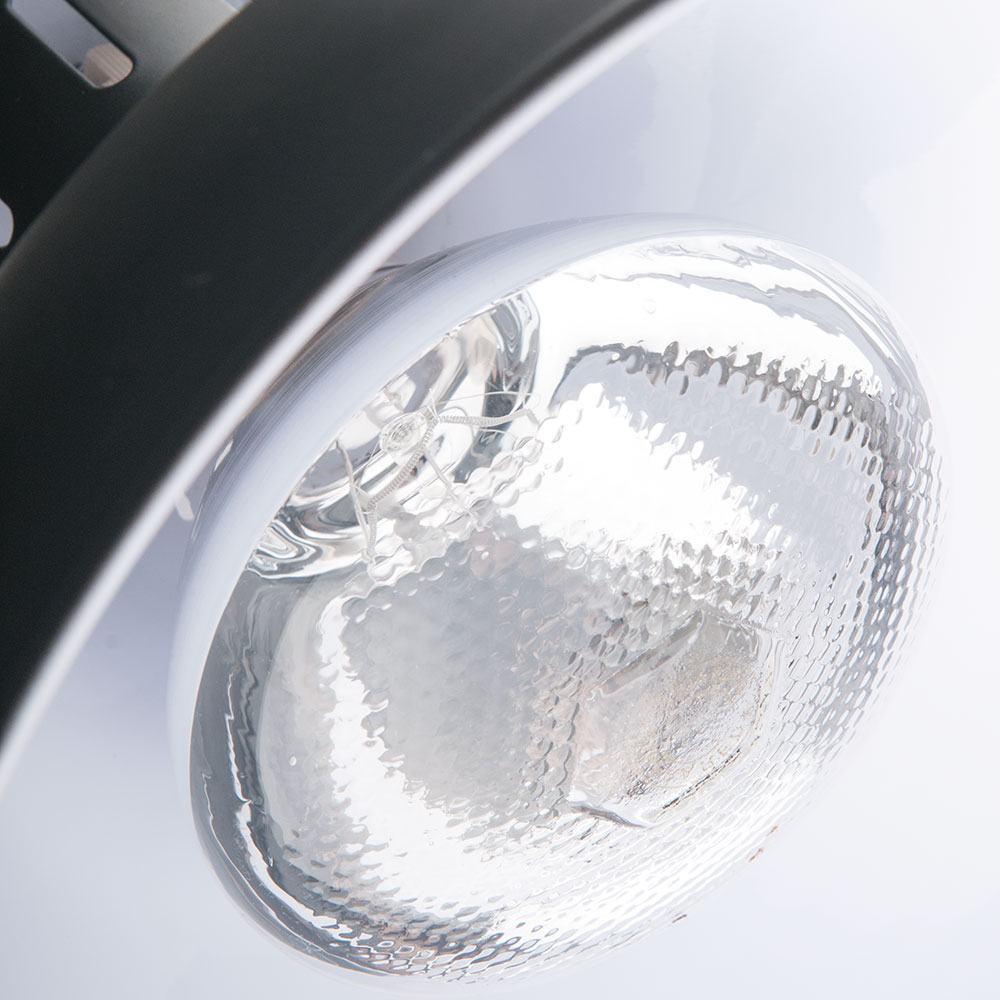 Lampa do podgrzewania potraw wisząca, czarna, P 0.25 kW, U 230 V - obrazek 2