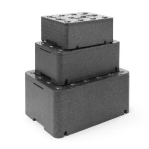 Pojemnik termoizolacyjny z piocelanu, HENDI, Kitchen Line, 13L, 400x300x(H)173mm