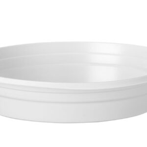 Miska plastikowa 0,35l- zestaw 100 szt., HENDI, biały, ⌀155x(H)32mm