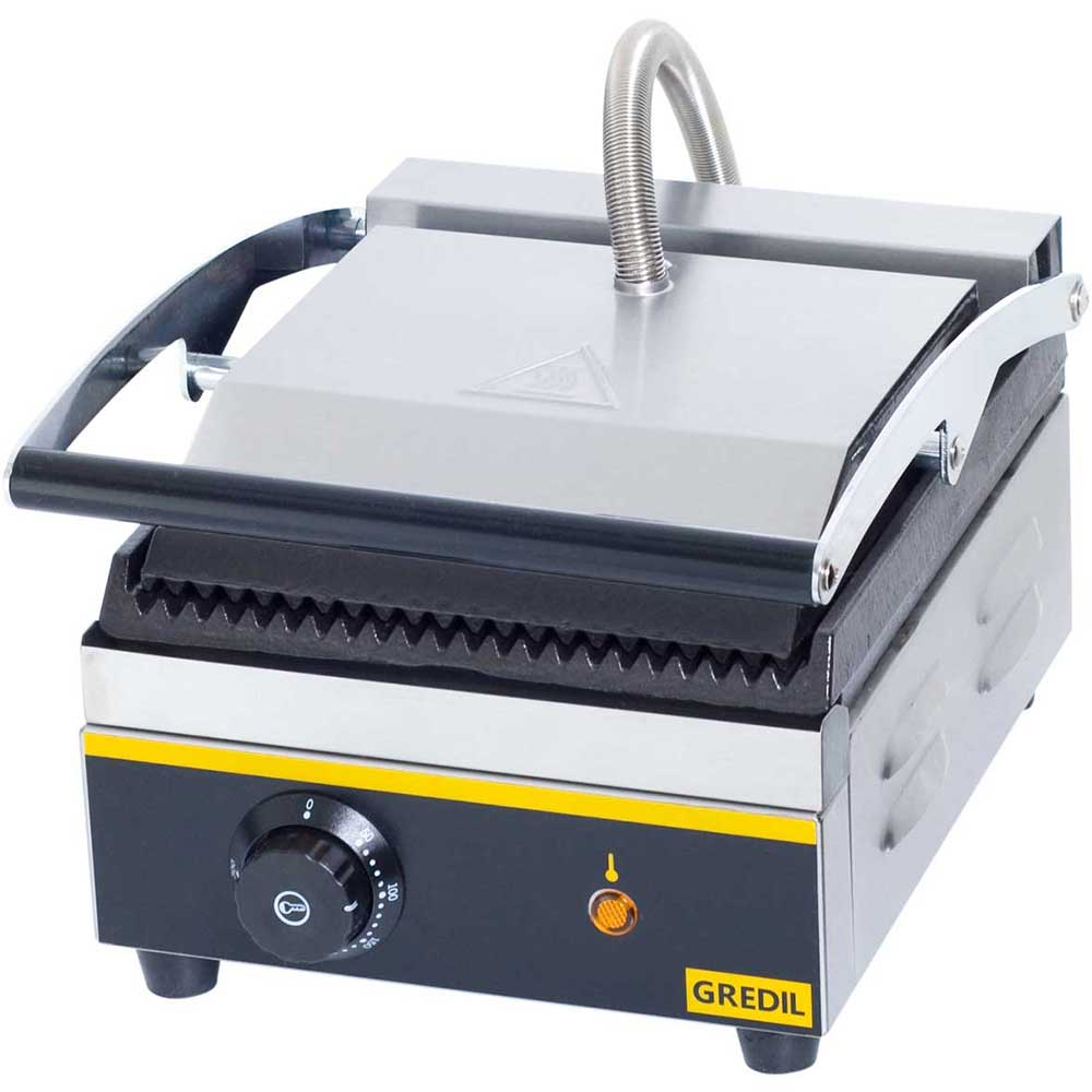 Kontakt grill pojedynczy, Gredil, P 1.8 kW, U 230 V - obrazek 2