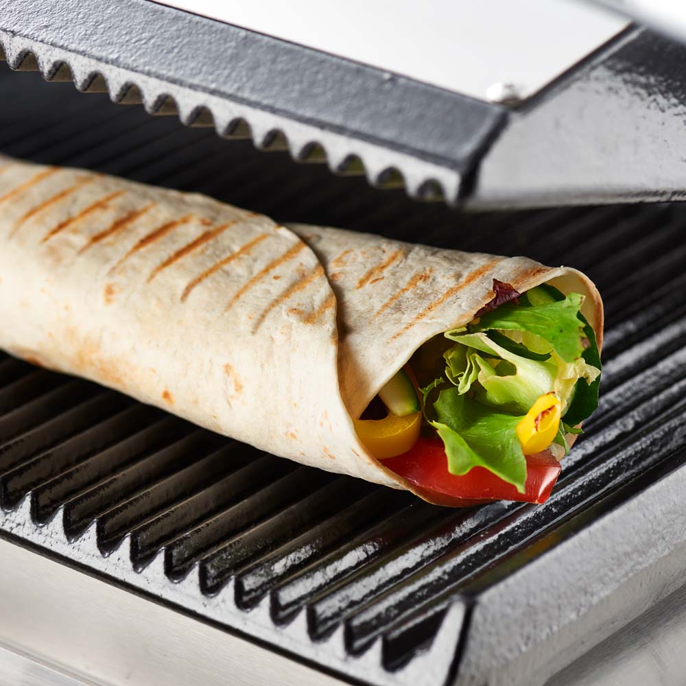 Kontakt grill podwójny ryflowany, P 3.6 kW - obrazek 3