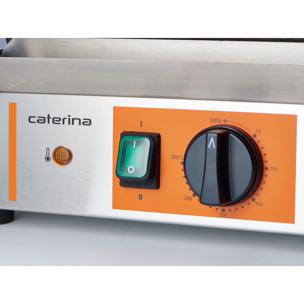 Kontakt grill podwójny ryflowany, P 3.6 kW - obrazek 6