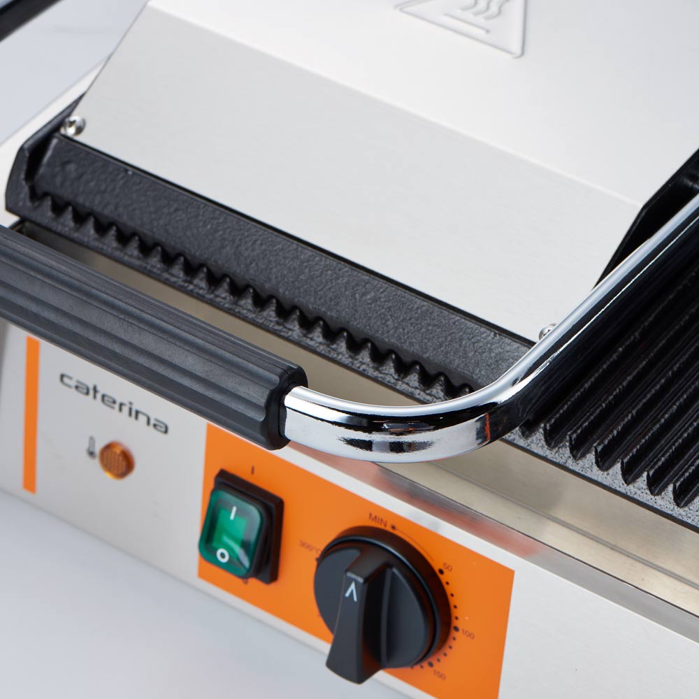 Kontakt grill podwójny ryflowany, P 3.6 kW - obrazek 7