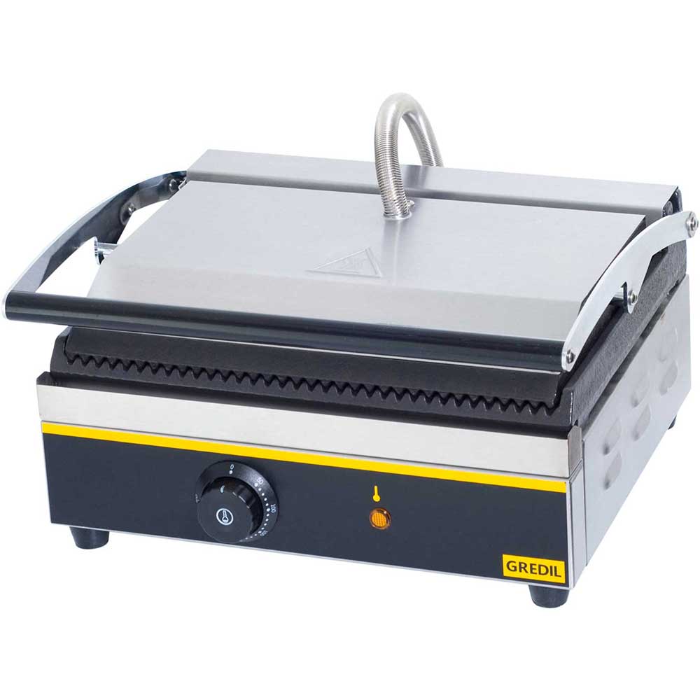 Kontakt grill PANINI, Gredil, P 2.2 kW, U 230 V - obrazek 2