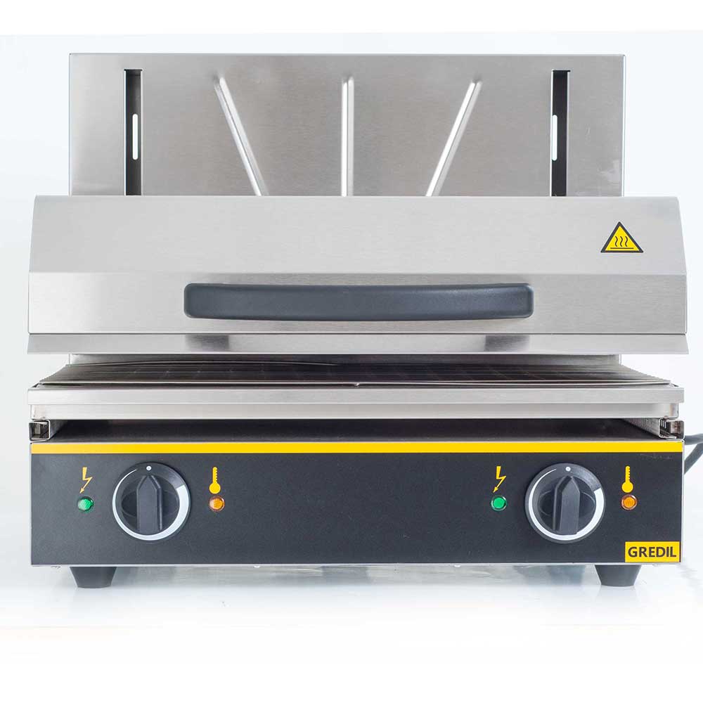 Salamander z ruchomą głowicą, Gredil, W 600 mm, P 4 kW, U 400 V - obrazek 2