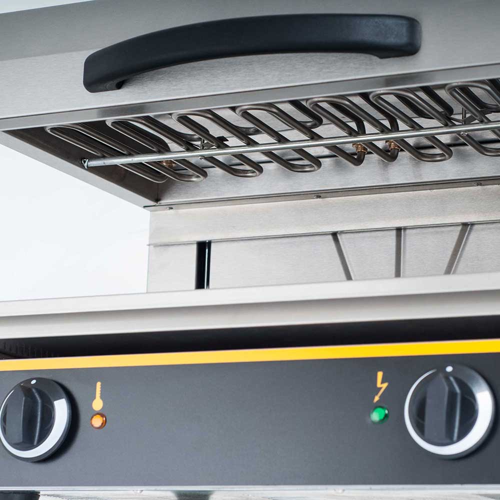 Salamander z ruchomą głowicą, Gredil, W 600 mm, P 4 kW, U 400 V - obrazek 4
