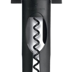 Korkociąg z nożykiem do folii, Victorinox, czarny, (L)200mm