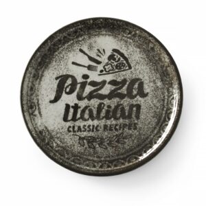 Talerz do pizzy Recipe Collection Black, HENDI, czarny, ⌀330mm