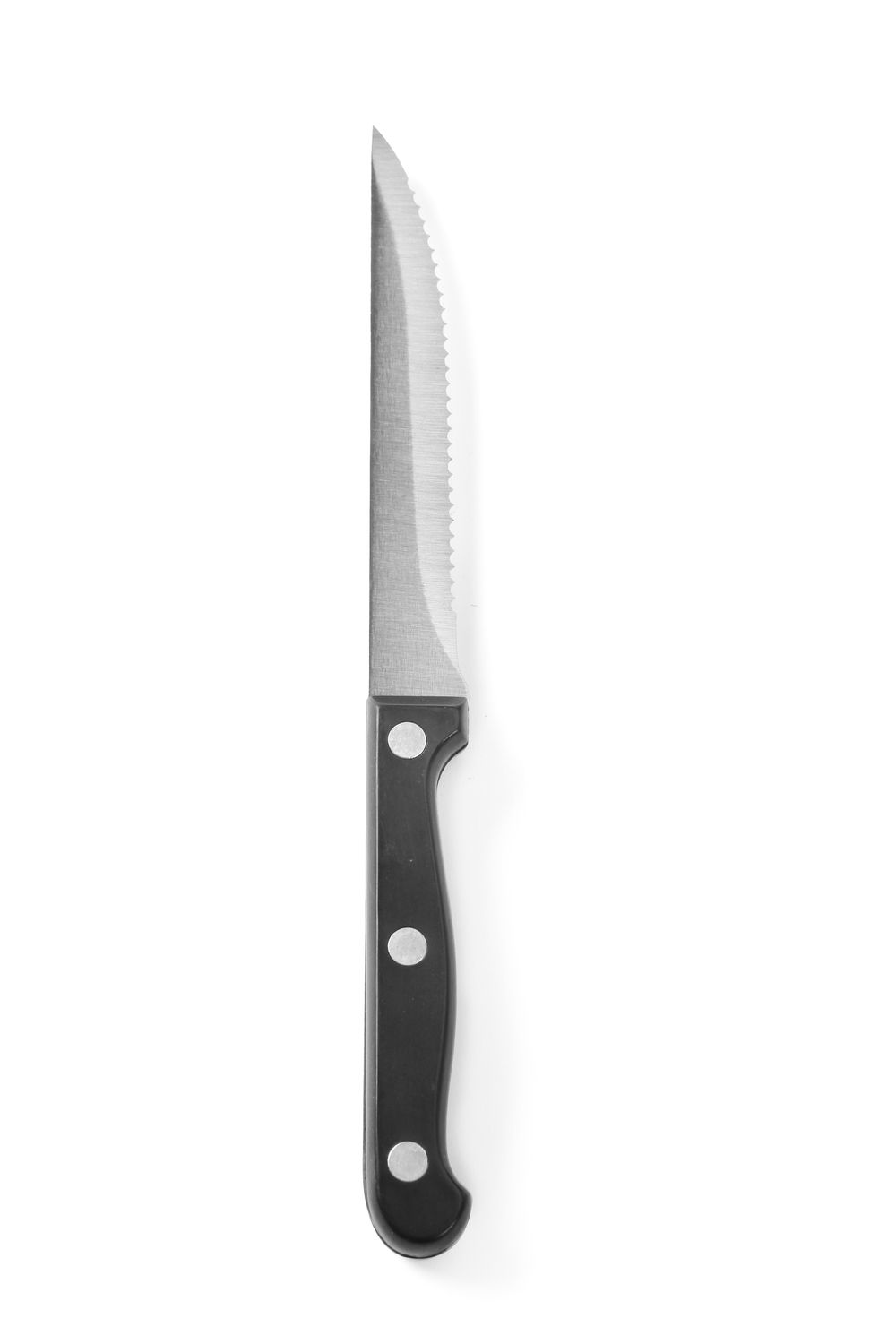 Nóż do steków - 6 szt., HENDI, Profi Line, czarny, 6 szt., (L)210mm