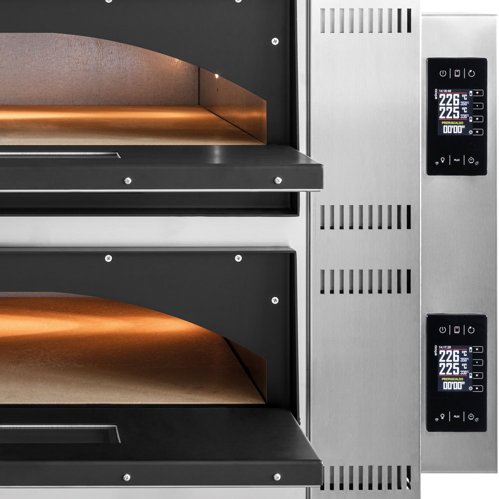Piec do pizzy F-Digital Line, 2x4x36, U 400 V, P 12 kW - obrazek 2