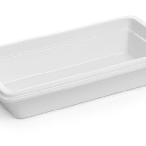 Pojemnik GN 1/3 z porcelany, HENDI, Profi Line, GN 1/3, 325x176x(H)65mm
