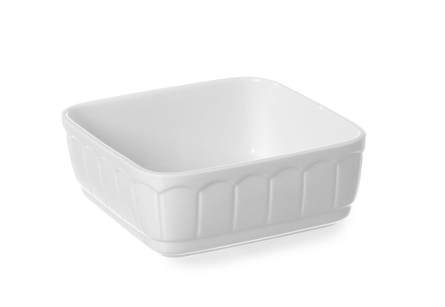 Naczynie do zapiekania Rustica kwadratowe, HENDI, 1,1L, 165x165x(H)65mm