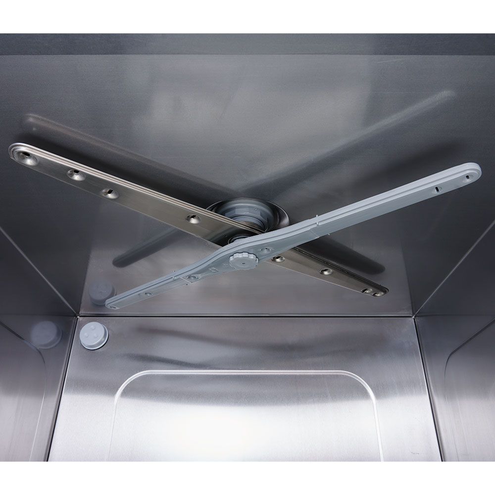 Zmywarko wyparzarka, uniwersalna, dozownik płynu myjącego, pompa wspomagająca płukanie, P 3.4/4.9 kW, U 230/400 V - obrazek 6