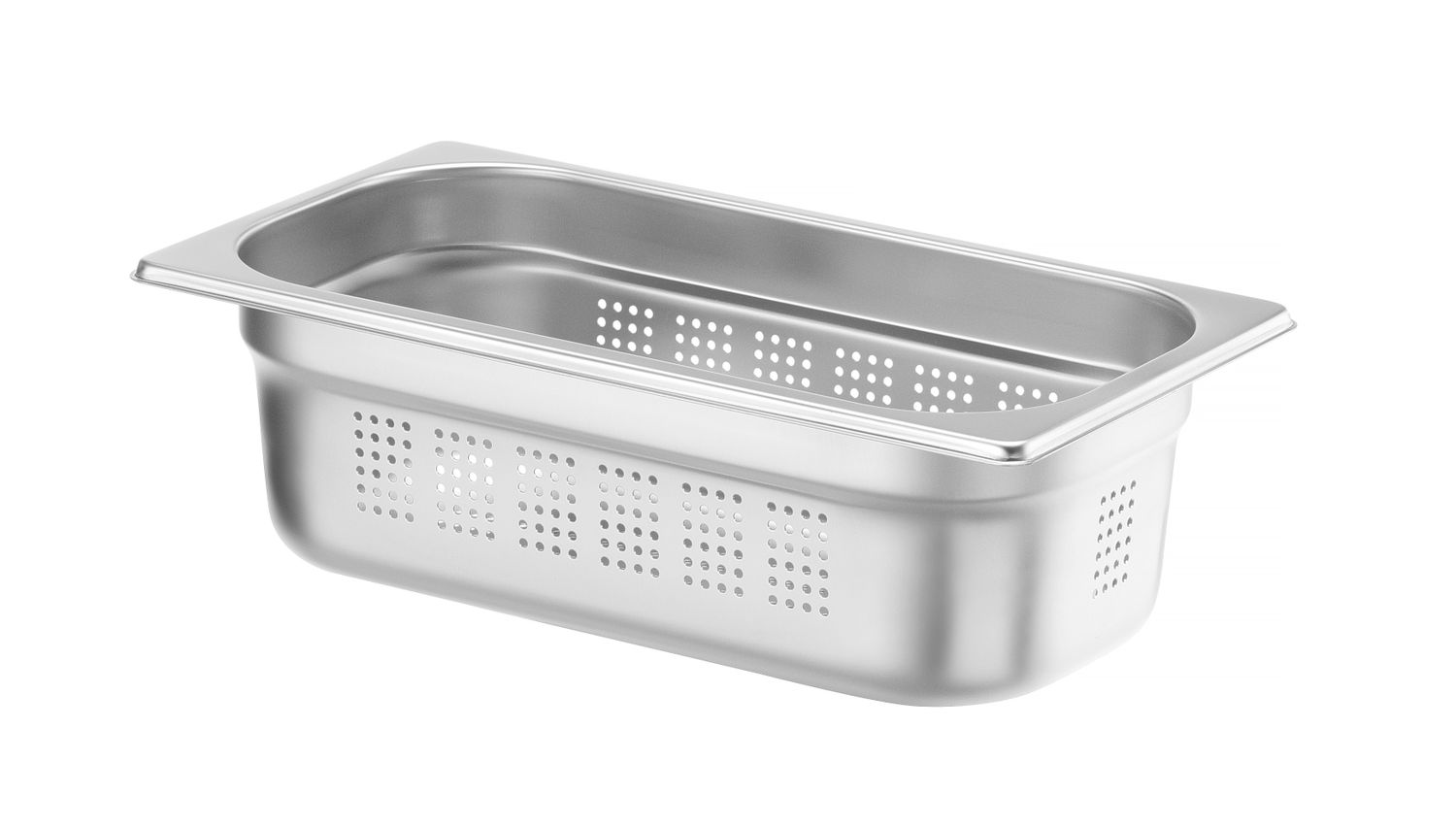 Pojemnik GN 1/3 – perforowany, HENDI, Profi Line, GN 1/3, 4L, (H)100mm - obrazek 2
