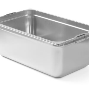 Pojemnik GN z chowanymi uchwytami, HENDI, GN 1/1, 28L, (H)200mm