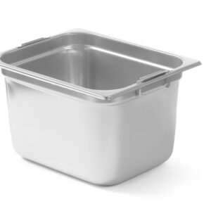 Pojemnik GN z chowanymi uchwytami, HENDI, GN 1/2, 12,5L, (H)200mm