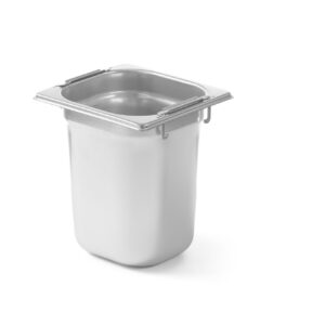 Pojemnik GN 1/6 z chowanymi uchwytami, HENDI, Profi Line, GN 1/6, 3,4L, (H)200mm
