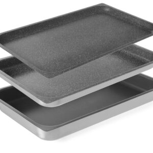 Pojemnik aluminiowy GN 1/1 z powłoką nieprzywierającą, HENDI, GN 1/1, 530x325x(H)40mm