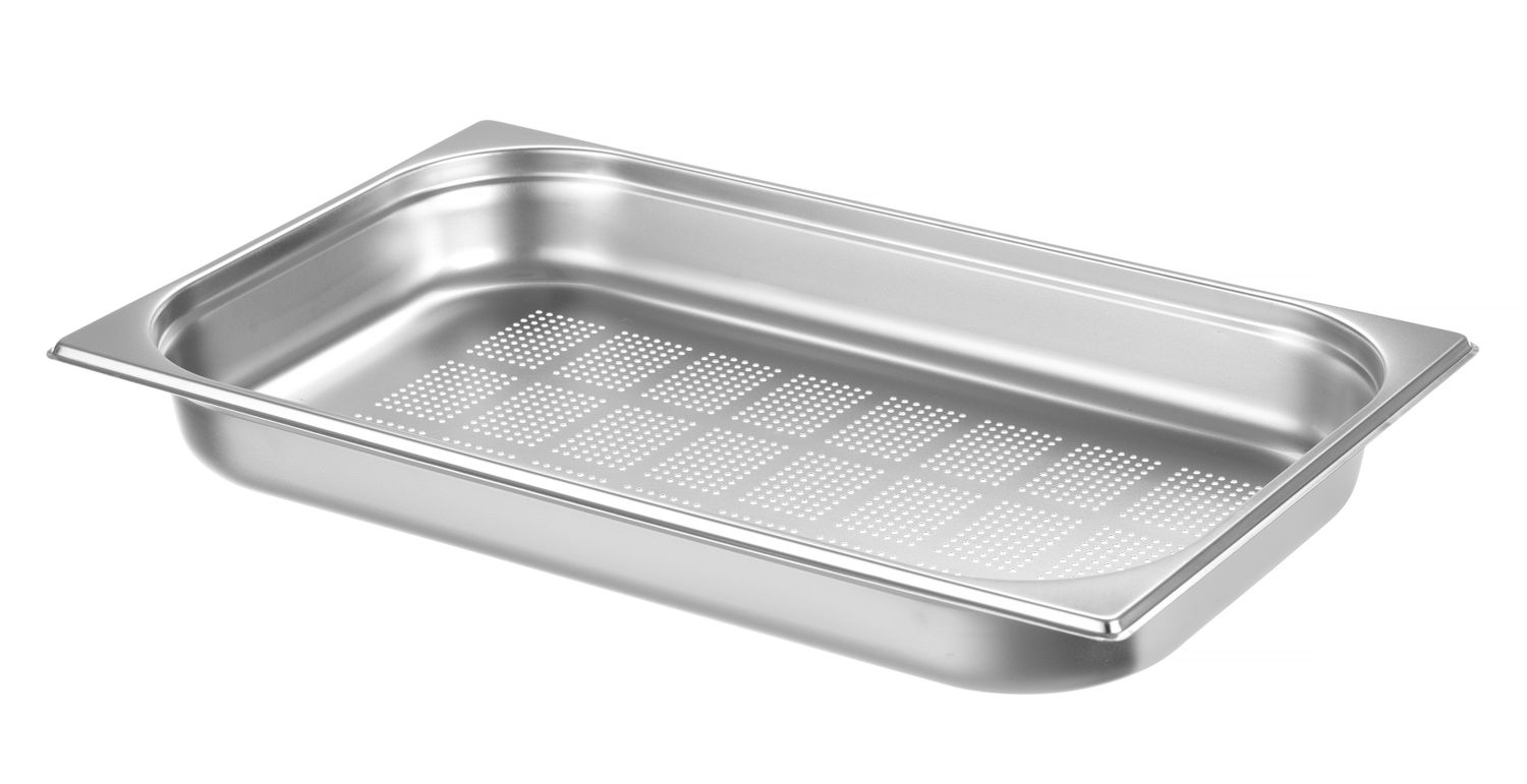 Pojemnik GN 1/1 – perforowany, HENDI, Kitchen Line, GN 1/1, 9L, (H)65mm - obrazek 2