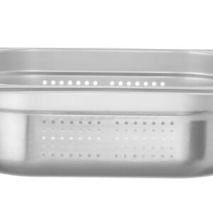 Pojemnik GN 1/2 – perforowany, HENDI, Kitchen Line, GN 1/2, 6,5L, (H)100mm