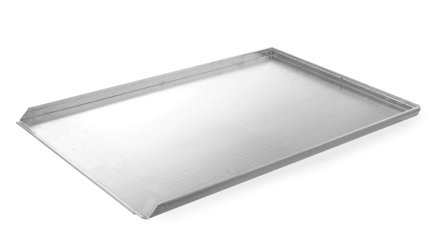 Blacha wypiekowa z 3 rantami, HENDI, 600x400x(H)20mm, Prostokątny